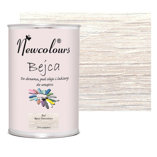 Bejca biała do drewna bejca wodna bejca dobra bejca do sklejki barwienie drewna Newcolours