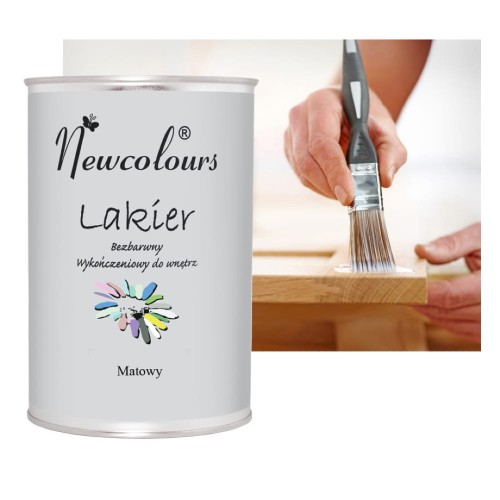 Lakier matowy  do mebli lakier wodny  Newcolours